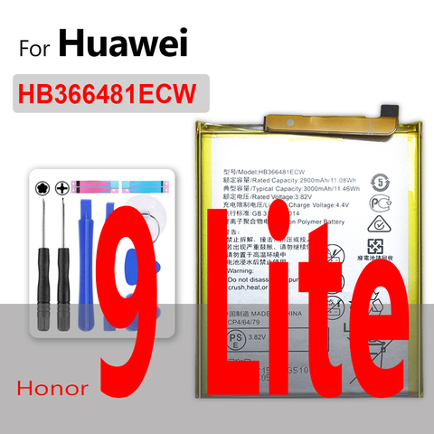 HB366481ECW Сменный аккумулятор для Huawei Honor 9 Lite / Honor9 Lite ► Фото 1/6