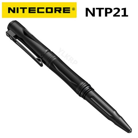 NITECORE NTP21 тактическая ручка многофункциональная Защитная ручка корпус из алюминиевого сплава с вольфрамовой стальной головкой для стеклянного выключателя ► Фото 1/6