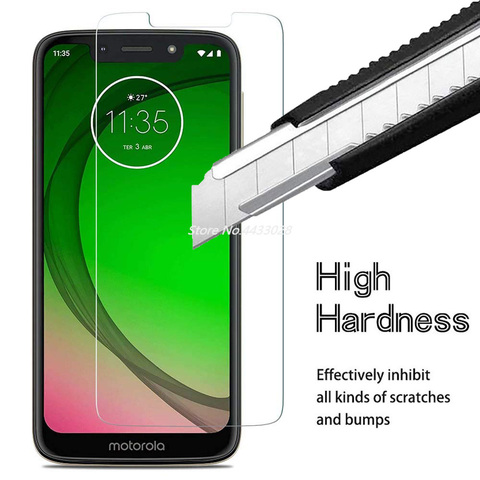 9H закаленное стекло для Motorola Moto E5 G6 G7 Play G7 Power Screen Protector для Moto E4 E5 E6 G6 G7 PLUS защитная пленка стекло ► Фото 1/6