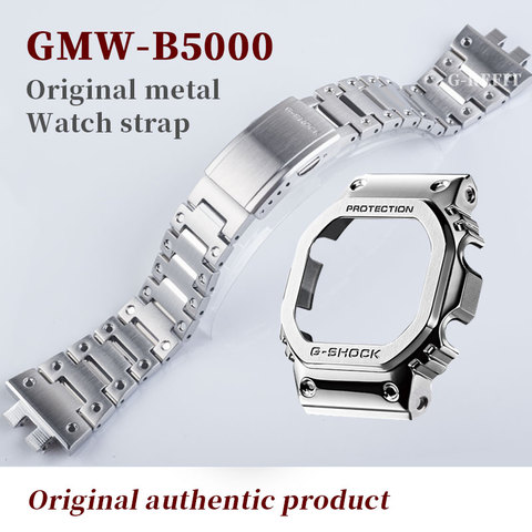 Ремешок для часов G-Refit GMW-B5000 из оригинальной фабрики 316L из нержавеющей стали/Чехол DW5000 5600 из титана 2022 новые модели B5600 Repal tools ► Фото 1/3