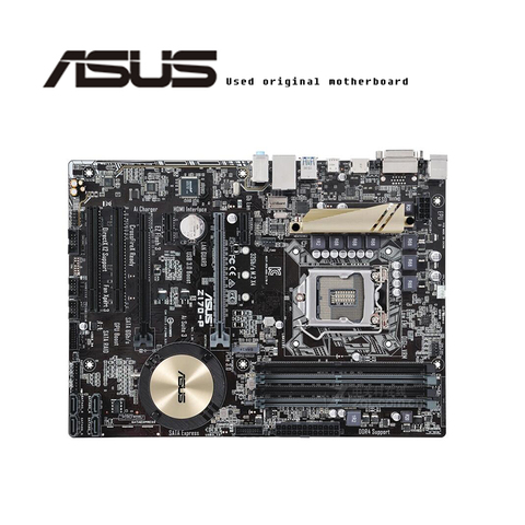 Для Asus Z170-P оригинальная б/у Материнская плата Intel Z170 Z170M DDR4 LGA 1151 i7/i5/i3 USB3.0 SATA3 ► Фото 1/1