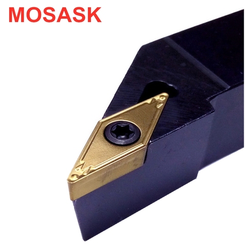 Moask SVJBR Indexable 10 12 16 20 мм борные резцы VBMT твердосплавные вставки токарный станок с ЧПУ, обработка, внешний токарный инструмент ► Фото 1/6