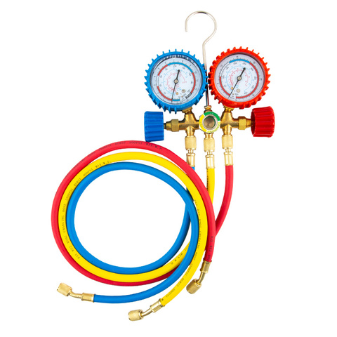 Refrigerant Manifold Gauge Set Air Conditioning Tools + Refrigerant Testing Charging Evacuation for Air Condition Refrigeration ► Фото 1/6