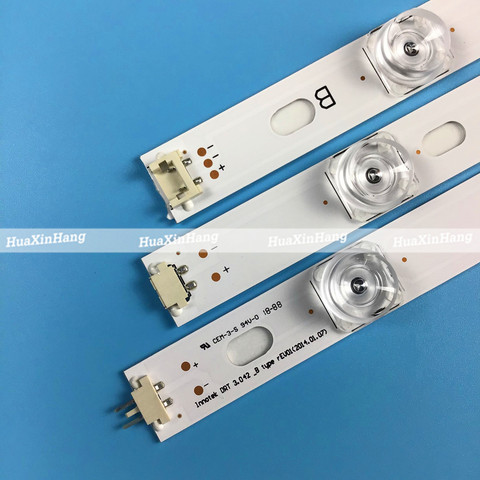 100% новый 8 шт. (4*4 * B)825 мм светодиодный полосы 8 светодиодный s для LG INNOTEK DRT 3,0*42 * _ A/B Тип 42LB5610 42LB5510 42LY320C 42GB6310 ТВ ЖК-дисплей 42LB ► Фото 1/6