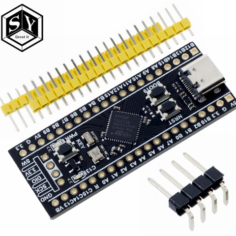 STM32F401 макетная плата STM32F401CCU6 STM32F411CEU6 STM32F4 обучения доска ► Фото 1/6