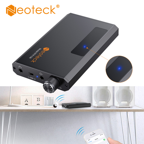 Neoteck 16-150Ω Bluetooth усилитель для наушников портативный 3,5 мм аудио усилитель для наушников HiFi усилитель для MP3 и мобильного телефона ► Фото 1/6