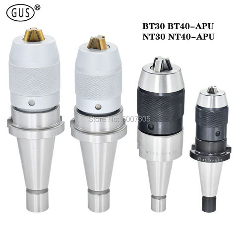 Бесплатная доставка BT30 BT40 NT30 NT40 APU08 APU13 APU16 держатель инструмента, используемые для того чтобы соединить самозатягивающее устройство ручка сверлильный патрон ► Фото 1/6