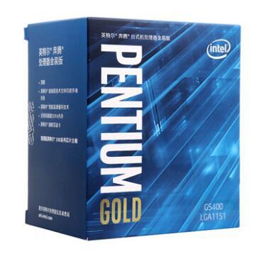 Новый оригинальный процессор Intel Pentium Gold G5400 для настольного компьютера 2-ядерный 3,70 ГГц LGA1151 Бесплатная доставка ► Фото 1/1