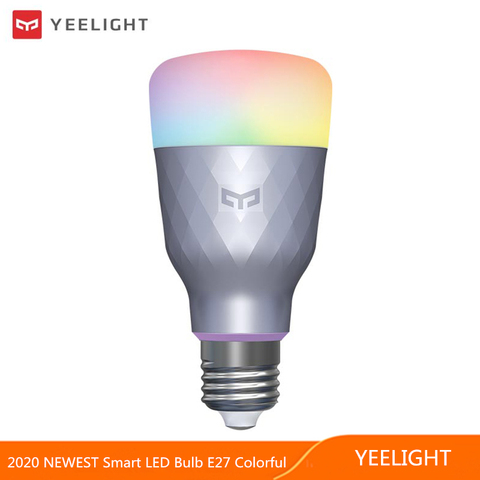 Новинка 2022! Умная Светодиодная лампа Yeelight 1SE E27 RGBW 100 - 240 в, WIFI, дистанционное управление, светодиодная лампа для xiaomi Smart home ► Фото 1/6