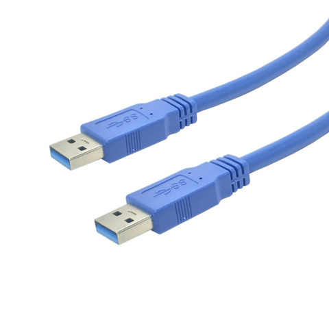 USB 3,0 кабель Супер Скоростной USB 3,0 A папа-папа USB удлинитель для радиатора жесткий диск USB 3,0 кабель для передачи данных удлинитель 0,3 М-5 м ► Фото 1/2