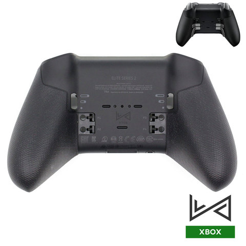 Запасные части для контроллера Xbox One Elite Series 2, корпус, задняя крышка, чехол, бампер LB RB, захваты для кнопок аналоговых стиков ► Фото 1/6