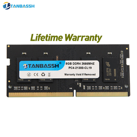 Оперативная память TANBASSH DDR4 ddr3 8 ГБ 4 ГБ 16 ГБ 2400 2133 2666 МГц sodimm для ноутбука высокопроизводительная Память DDR4 1,2 в DDR3 1,5 В/1,35 в ► Фото 1/6