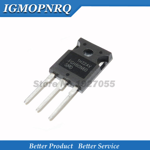 5 шт. FGH60N60SMD FGH60N60 TO-247 H60N60 IC инверторная сварочная машина, новая Оригинальная труба ► Фото 1/1