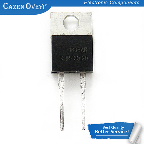 5pcs/lot RHRP30120 RHR30120 NEW and Original 30A 1200V Hyperfast Diode TO-220-2 In Stock ► Фото 1/1