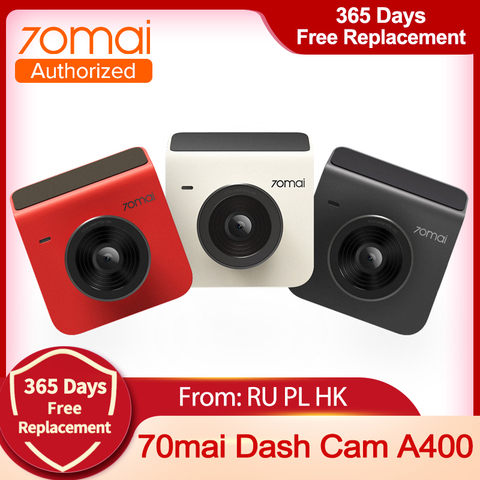 70mai Новый Dash Cam A400 2022 70mai A400 Видеорегистраторы для автомобилей 1440P превосходное Ночное видение парковки ModeWifi приложение Управление Reimagined DVR ► Фото 1/6