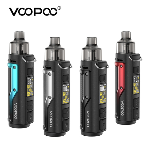 Оригинальный VOOPOO Argus PRO 80 Вт Pod Kit 3000 мАч встроенный аккумулятор 4,5 мл магнитные PnP Pods электронные сигареты 0,96 дюймов TFT экран ► Фото 1/6