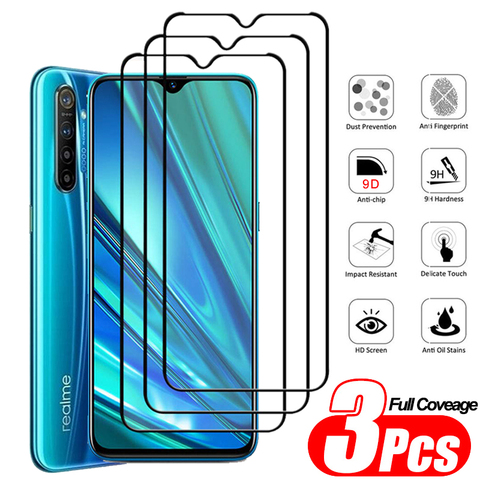 1-3 шт полное покрытие бронь стекло реалми 5 i стекло OPPO-Realme-5i 5Pro защитное стекло для Realmi 5 i пленка cтекло на реал ми 5i стекло для реалми 5про OPPO ... ► Фото 1/6