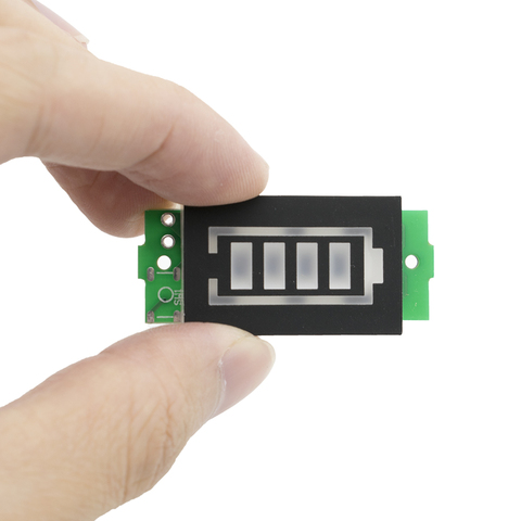 3S одиночный 12,6 в Модуль Индикатор емкости литиевой батареи 4,2 в синий дисплей Электрический тестер заряда аккумулятора автомобиля литий-ионный ► Фото 1/6