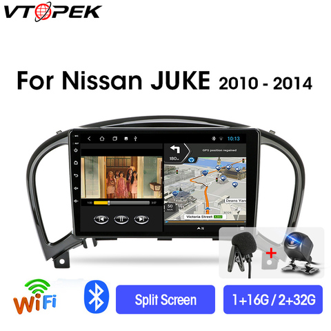 Автомобильная Мультимедийная система Vtopek, на Android, с 9 