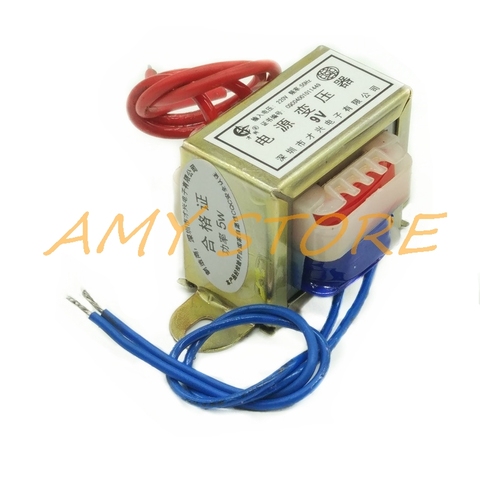 EI41 * 20 DB-5VA AC 6V/9/12/15/18/24/36/48/220V Out 5W EI ферритовый сердечник 220V 380V 50Hz Вертикальный Электрический одиночный силовой трансформатор ► Фото 1/6