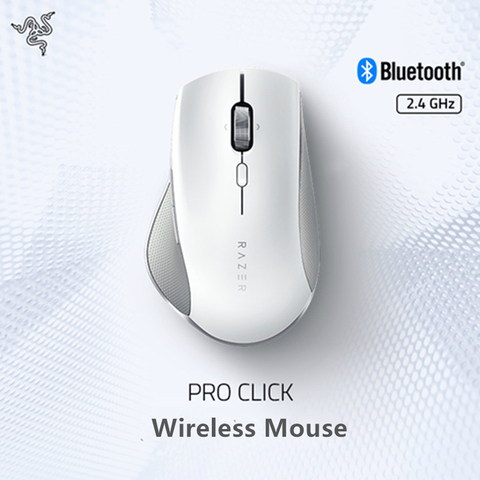 Razer Pro Click Notebook Office Беспроводная Bluetooth 2,4 Двухрежимная зарядка беззвучная мышь ► Фото 1/4