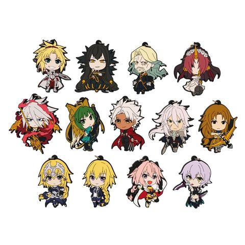 Fate Grand Order Apocrypha аниме Mordred Atalanta Karna Semiramis Jeanne d'Arc Chiron Shirou Kotomine игра резиновый брелок ► Фото 1/1