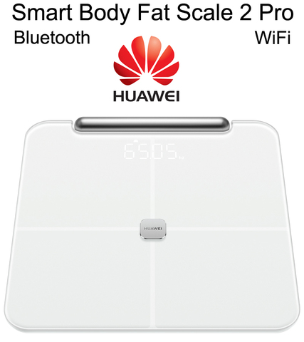 Умные весы Huawei Smart Body Fat Scale 2 Pro, 2022 дюйма, будильник с точным измерением жира, Bluetooth, Wi-Fi, частный тренер для здоровья и спорта ► Фото 1/6