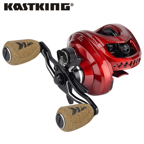 KastKing MegaJaws baitcasing катушка Макс тяга 8 кг 11 + 1 BBS Рыболовная катушка с 4 передаточными коэффициентами от 5,4: 1 до 9,1: 1 Рыболовная катушка ► Фото 1/6