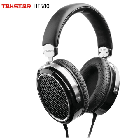 Наушники Takstar HF 580/HF580 Hi-Fi, сверхбольшие Плоскостные диафрагмы с низким искажением, мощные LF полностью MF прозрачные HF ► Фото 1/5