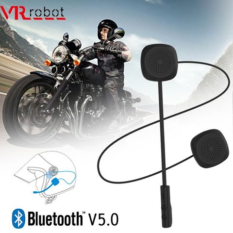 VR robot Bluetooth 5,0 Moto шлем гарнитура беспроводная гарнитура стерео наушники мотоциклетный шлем наушники MP3 динамик ► Фото 1/6
