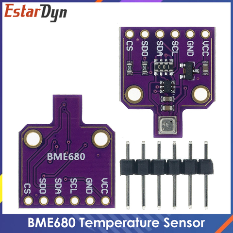 1 шт. BME680 цифровой датчик давления температуры и влажности CJMCU-680 модуль датчика высоты ► Фото 1/6