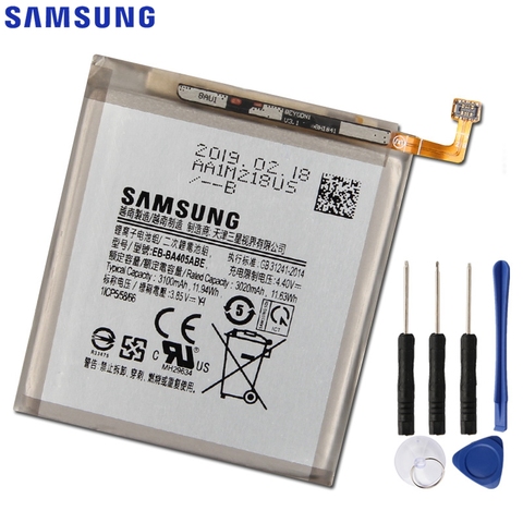 Оригинальная запасная батарея Samsung для Samsung GALAXY A40 A405F EB-BA405ABE EB-BA405ABU натуральная батарея для телефона 3100mAh ► Фото 1/6