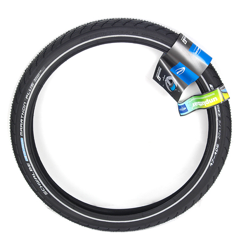 Шины Schwalbe marathon plus, 16 дюймов, 406 дюйма, 20 дюймов, стальная проволока, защита от ударов, 16*1,35, 20*1,35, 1,75, колесная шина малого диаметра ► Фото 1/6