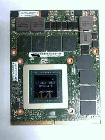 Новинка для видеокарты NVIDIA Tesla M6 MXM 3,1-B 8GB GDDR5 GPU 806127-001 808409-001 HPE GM204-995-A1 Бесплатная доставка ► Фото 1/5