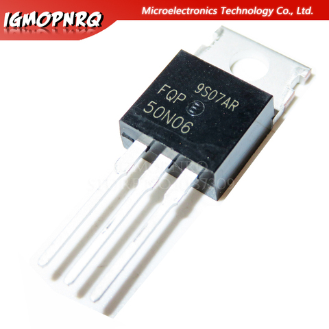 10 шт. FQP50N06 50N06 MOSFET TO-220 N-CH 60V 50A новый оригинальный ► Фото 1/1