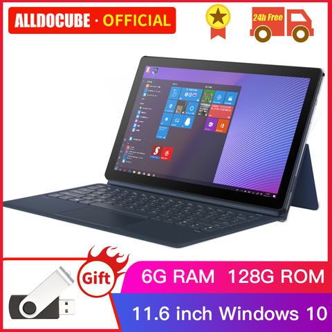 Планшет Alldocube KNote 5 Pro, 11,6 дюйма, Windows 10, Gemini Lake N4000, 6 + 128 ГБ, 1920*1080 IPS ► Фото 1/6