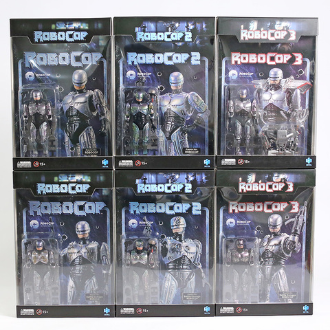 Hiya игрушки RoboCop с Jetpack битва поврежденная 1/18 Масштаб ПВХ фигурка Коллекционная модель игрушки ► Фото 1/6