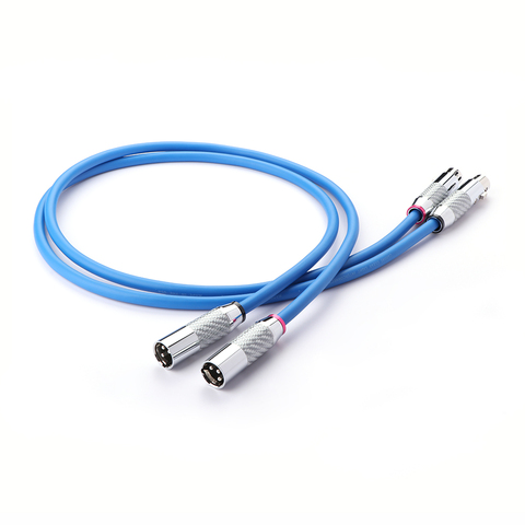 Сбалансированный кабель Cardas Clear светильник XLR из углеродного волокна 3Pin XLR Plug усилитель для CD DVD плеера Соединительный аудиокабель ► Фото 1/6