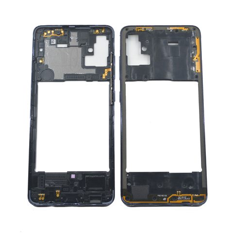 Новая средняя рамка для Samsung Galaxy A51 A515 A515F оригинальный корпус для телефона центральный корпус корпуса с кнопками A51 Запасная часть ► Фото 1/3