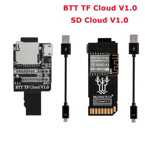 BIGTREETECH BTT TF облако V1.0 SD облако V1.0 беспроводной модуль передачи для SKR Mini E3 SKR V1.4 Turbo TFT35 V3.0 сенсорный экран ► Фото 1/6