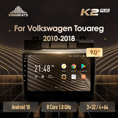 KingBeats штатное головное устройство For Volkswagen Touareg FL NF 2010 - 2022 GPS автомагнитола на андроид магнитола For Фольксваген Туарег FL NF For автомобильная мультимедиа Octa Core 8 core*1.8G No 2din 2 din dvd ► Фото 1/6