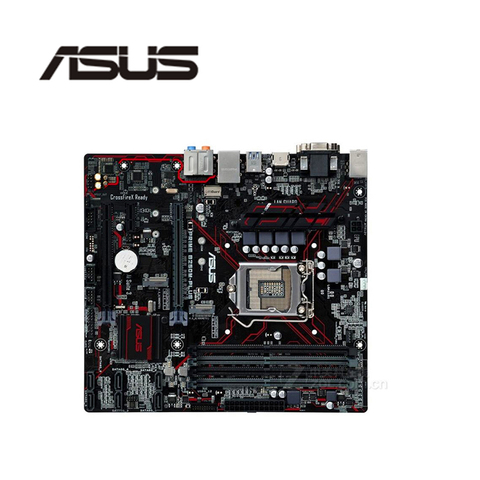 Для Asus PRIME, оригинальная б/у настольная Материнская плата Intel B250 B250M DDR4 LGA 1151 i7/i5/i3 USB3.0 SATA3 ► Фото 1/1