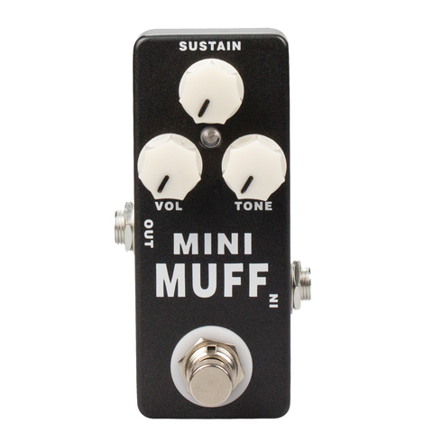 Мини-педаль для гитары MOSKY MINI MUFF01 Fuzz, гармоническое искажение/Экологичность на основе электрогармоникса Big Muff Pi (ii) True Bypass ► Фото 1/6