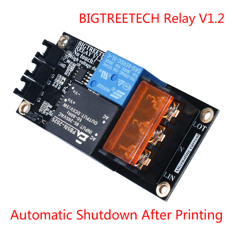 BIGTREETECH реле V1.2, модуль автоматического отключения после печати на SKR V1.3 PRO MINI E3 cr10, экструдер, детали для 3D-принтера ► Фото 1/6