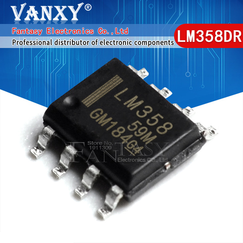 50 шт. LM358DR SOP8 LM358 SOP LM358DT SOP-8 SMD LM358DR2G Новый и оригинальный IC ► Фото 1/5