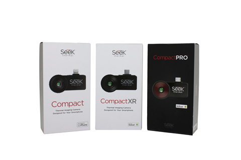 Тепловизионная камера для Android /IOS Seek, Инфракрасный Тепловизор Compact PRO/ XR /TYPE-C/USB-C ► Фото 1/6