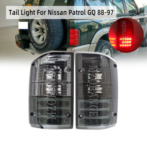 Задсветильник Фонарь для Nissan патруль GQ 1988 -1997, задний стоп-сигнал, задний фонарь s, сигнал поворота, предупреждающие детали автомобиля MZORANGE ► Фото 1/6