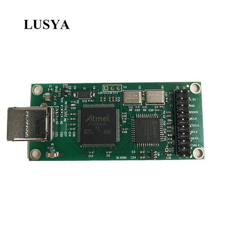 Декодеры Lusya Combo 384 USB к I2S, поддержка DSD512 32 бит для AK4497 ES9038 AK4493, DAC, справочная карта Usb ► Фото 1/4