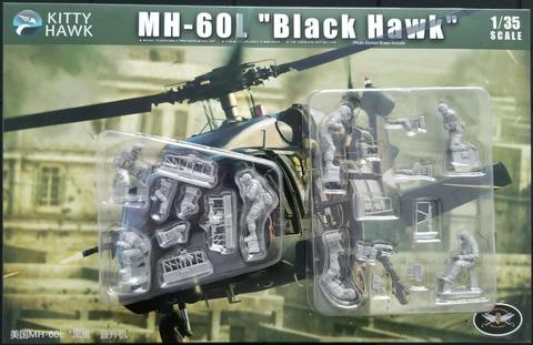 Kitty Hawk 1/35 MH-60L Blackhawk KH50005 сборная точная модель 2022 ► Фото 1/6