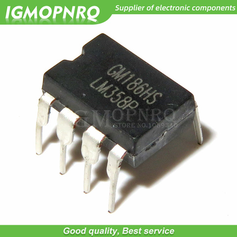 10 шт. LM358 LM358P DIP-8 Операционные усилители-Op Amps Dual Op Amp, новый оригинальный ► Фото 1/1